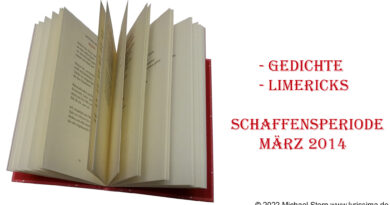 Gedicht Limerick Schaffensperiode 2014 03