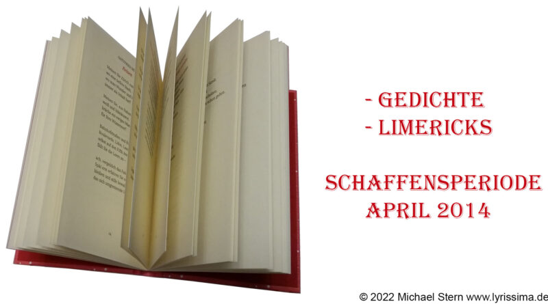 Gedicht Limerick Schaffensperiode 2014 04