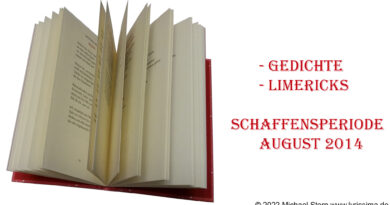 Gedicht Limerick Schaffensperiode 2014 08